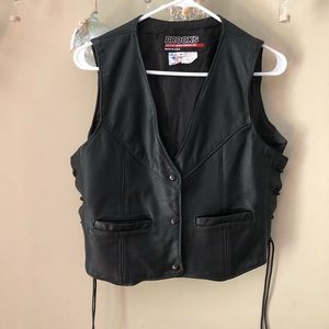 Brooks Women's Motorcycle Vest. LIKE NEW SZ. M